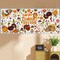 Thanksgiving Giant Coloring Poster/Tablecloth-Thanksgiving Crafts for Kids-30 x 72 Inches Jumbo Paper Coloring Banner Thanksgiving Games Activities for Kids Gifts - Thanksgiving Decorations
